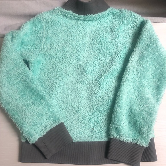 The North Face Ramona Surf Green Full Zip Jacket Girl’s Size Medium 10/12 - Picture 2 of 5